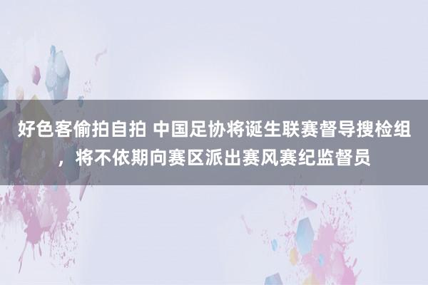 好色客偷拍自拍 中国足协将诞生联赛督导搜检组，将不依期向赛区派出赛风赛纪监督员